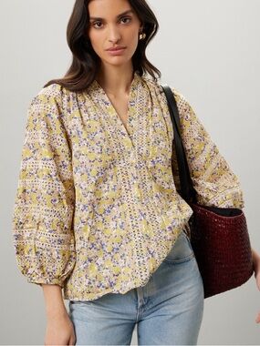 Maje Lili Flower Top